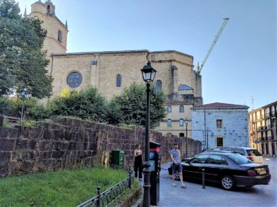 A church in Irun, Spain