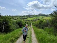 My Camino Day of August 4, 2021 was made possible by a picture of a young woman