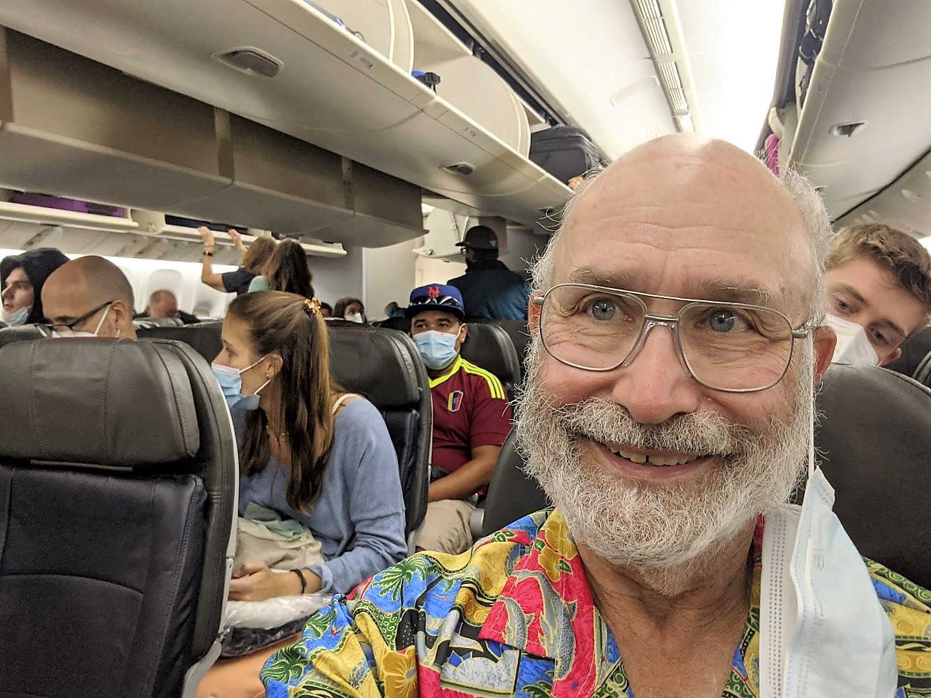 My Camino Day two lost years ended as I boarded the airplane for Spain on August 1, 2021